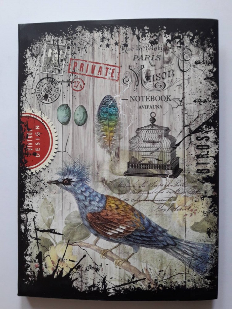 Блокнот А5 120 листов в клетку интегральная обложка Фреш