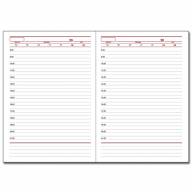 Ежедневник недатированный в линию 176 листов формат А5 Miradur ЗВ-43 - Ежедневник недатированный в линию 176 листов формат А5 Miradur ЗВ-43