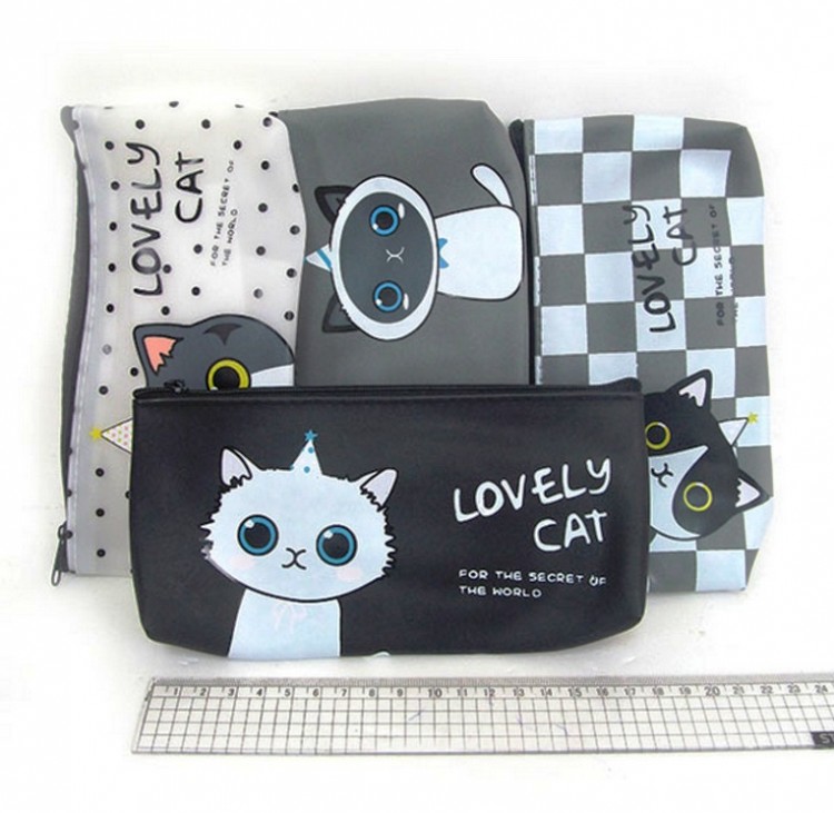 Пенал силикон 19,5*10*3см J.Otten Lovely cat P3661