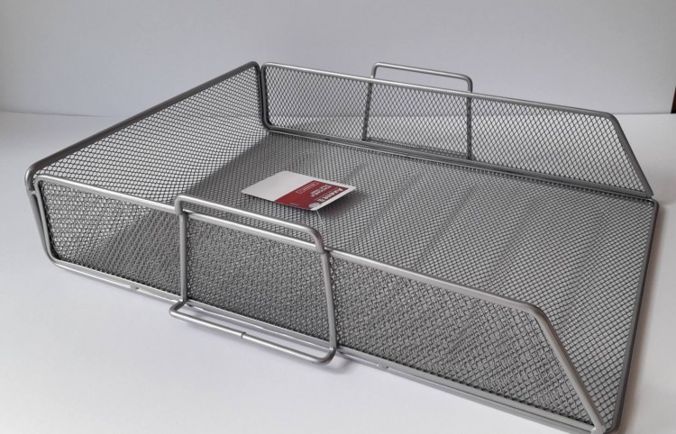 Лоток горизонтальный металлический 280*340*80 мм 2123-03 А Axent