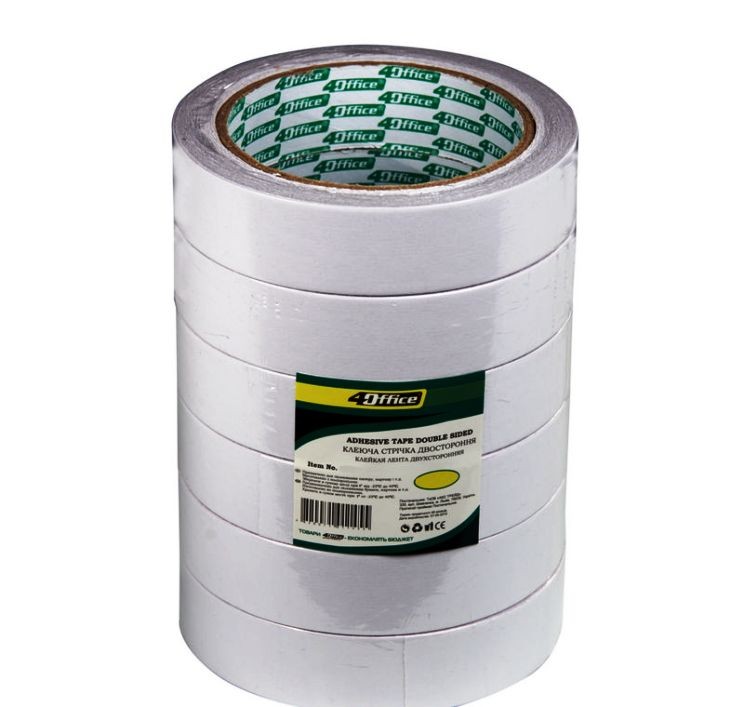 Скотч двухсторонний 18мм/10 метров 4-384 4OFFICE