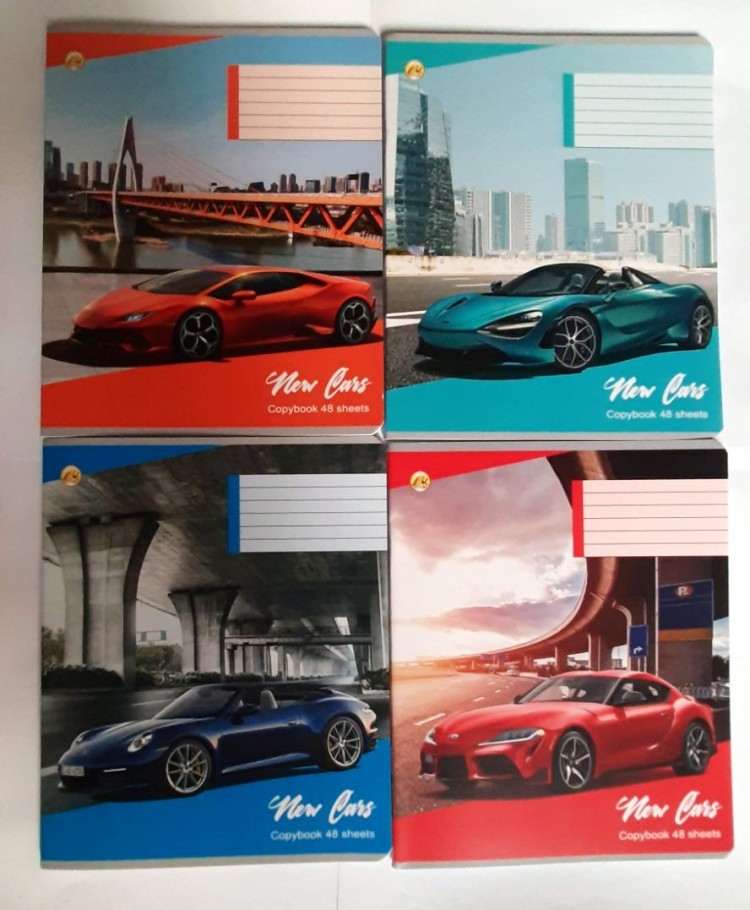 Тетрадь 48 листов клетка Тетрада