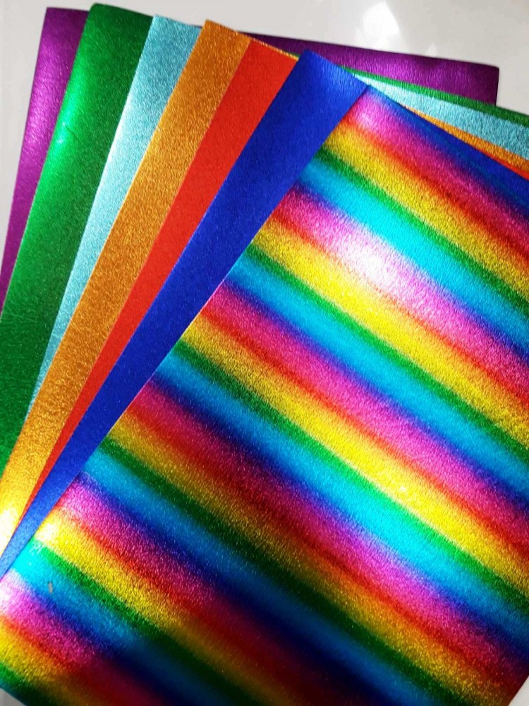 Фоамиран металлизированный А4 (цена за 1 шт)