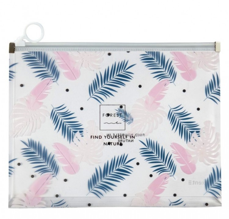 Папка на молнии А5+ zip-lock Axent Forest 1498