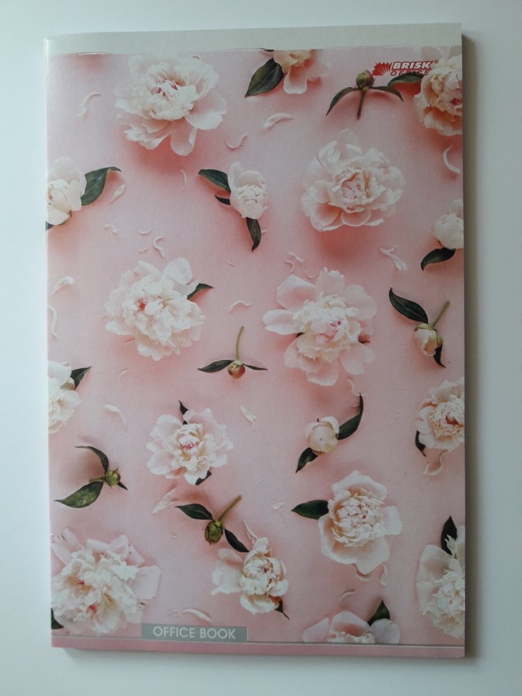 Тетрадь амбарная 96 листов мягкая БРИСК ТВ-27 клетка