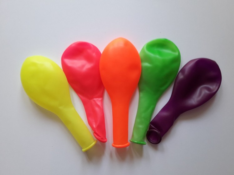 Шарики воздушные неон AF 70 19 см Италия 