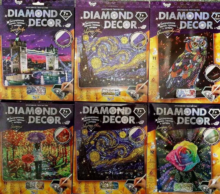 Набор алмазная картина «Diamond Decor».